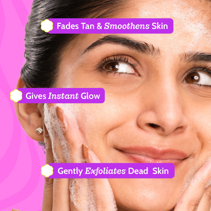 Detan & Glow Duo | Exfoliating Body Wash & Gentle Exfoliating Face Wash