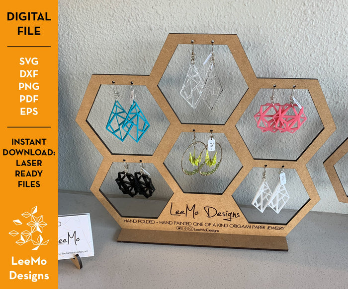 Digital Download: Earring Display Small - LeeMo Designs