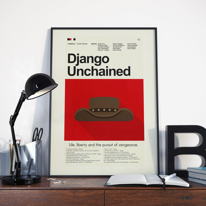 Django Unchained | DIGITAL ARTWORK DOWNLOAD