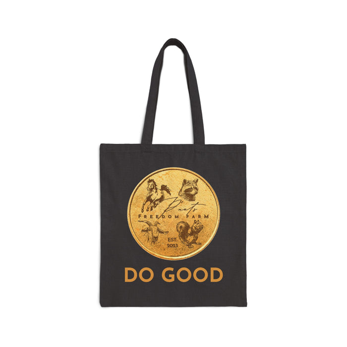 "DO GOOD" Canvas Tote Bag