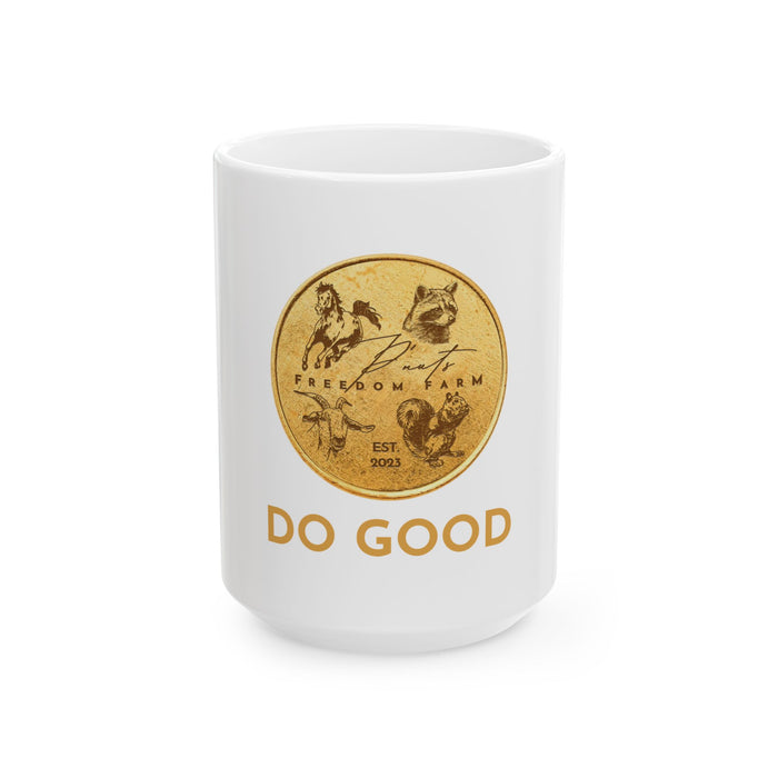"DO GOOD" Ceramic Mug