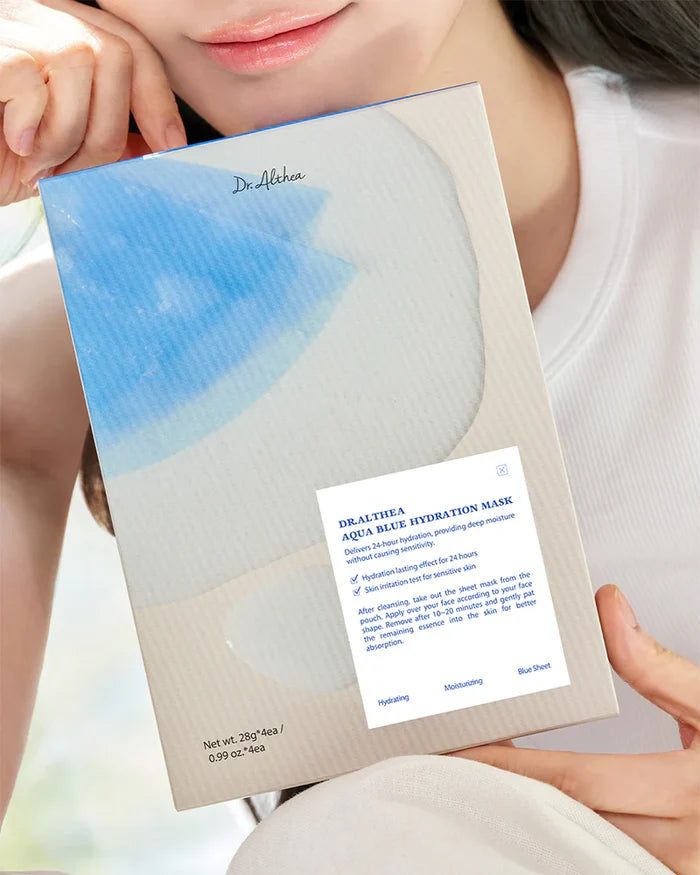 DR ALTHEA AQUA BLUE HYDRATION MASK Sheet Mask قناع ورقي للبشرة من دكتر الثيا