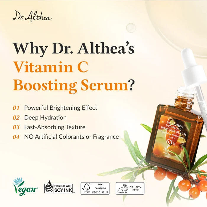Dr. Althea Vitamin C Boosting Serum Renewed 30ml | GlamTouch UK
