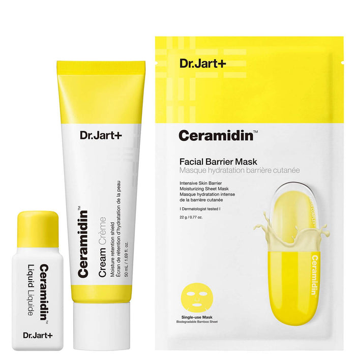 DR JART + Ceramidin Moisture Lock Kit Helps Hydrate And Rebuild Skin's Moisture Barrier