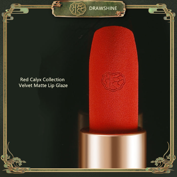 DRAWSHINE Red Calyx Collection Velvet Matte Lipstick T4246
