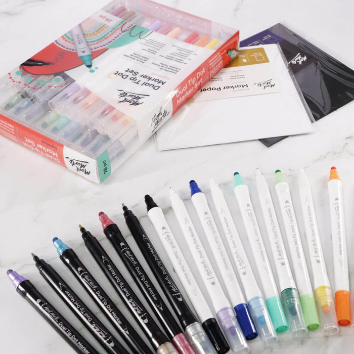 Dual Tip Dot Marker Set Signature 28pc