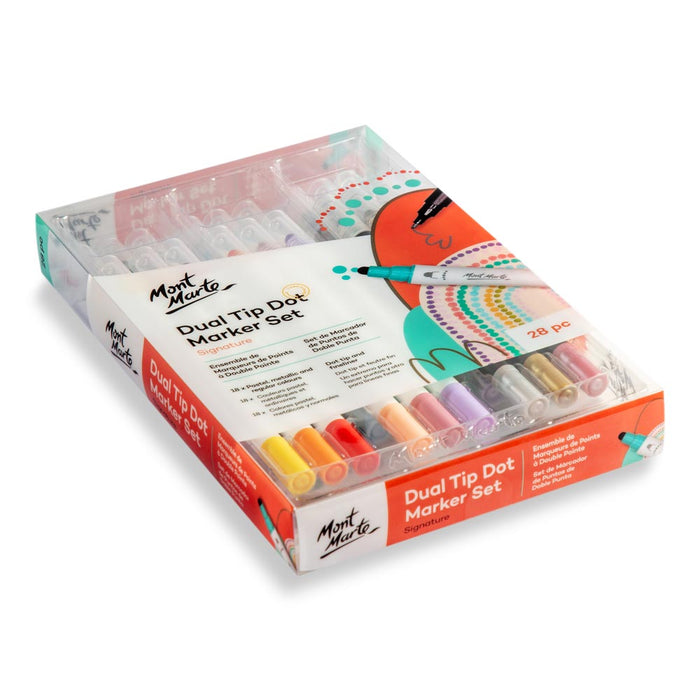 Dual Tip Dot Marker Set Signature 28pc