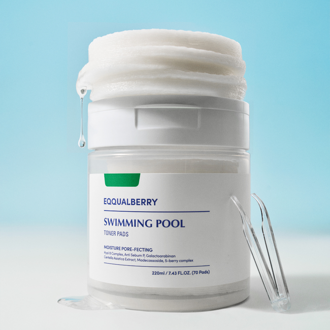 Eqqualberry Swimming Pool Toner Pads 220ml (70 Pads) | GlamTouch UK