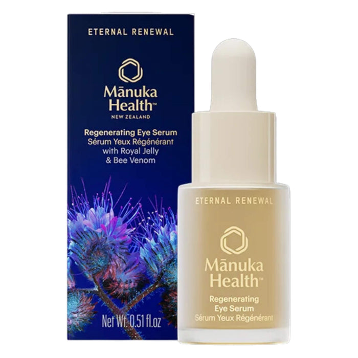 Box & Dropper Bottle of Manuka Health Eternal Renewal Regenerating Eye Serum 15ml