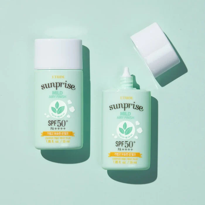 ETUDE HOUSE Sunprise Mild Airy Finish SPF50 PA+++ واقي الشمس