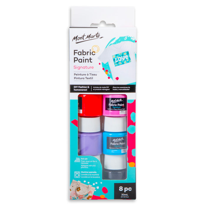 Fabric Paint Set Signature 8pc x 20ml (0.7 US fl.oz)