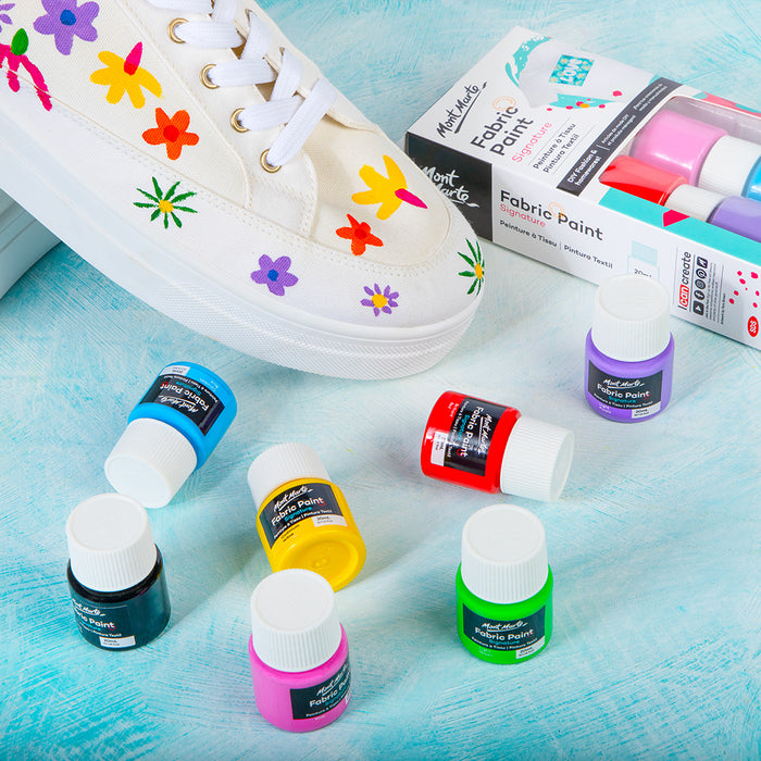Fabric Paint Set Signature 8pc x 20ml (0.7 US fl.oz)