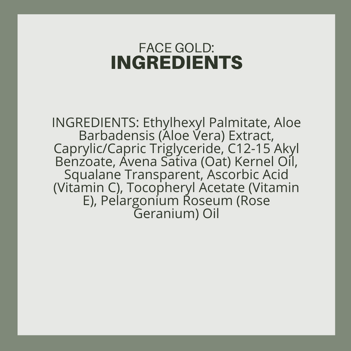 Face Gold: Anti-aging Facial Oil