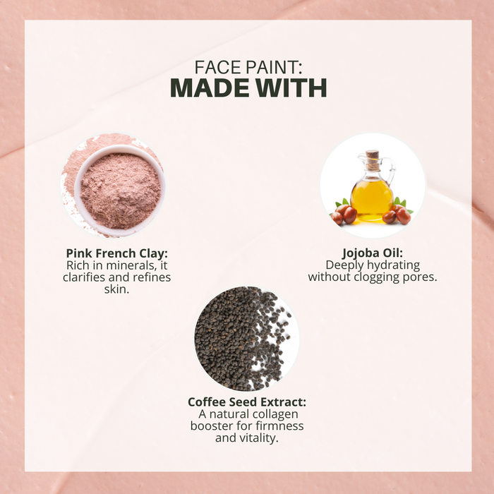 Face Paint: Pink Clay Mask