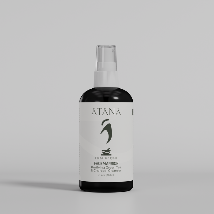 Face Warrior: Purifying Green Tea & Charcoal Cleanser