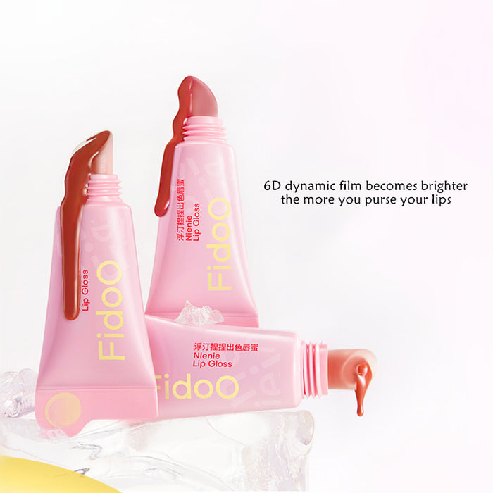 Fidoo Silk Oil Moisturizing Mirror Lip Gloss T4262