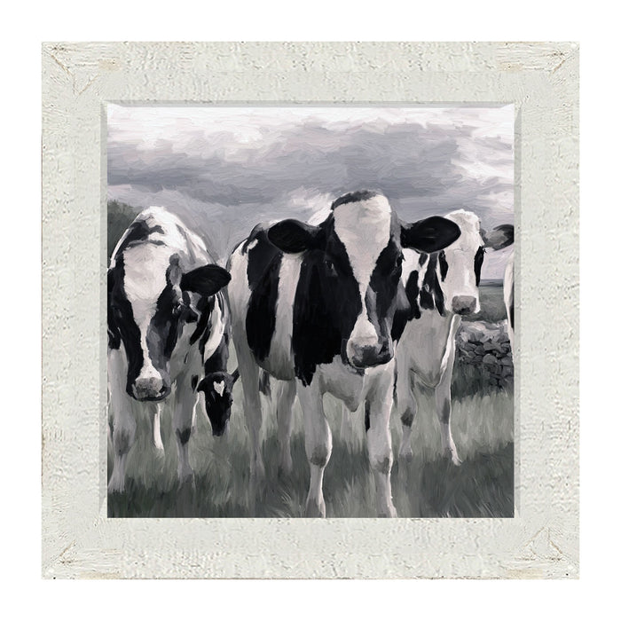 Field of Cows - Framed art