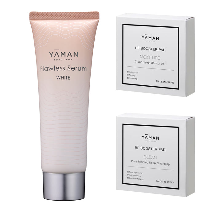 COMBO( WHITE+ BOOSTER PAD MOISTURE + CLEANSING)