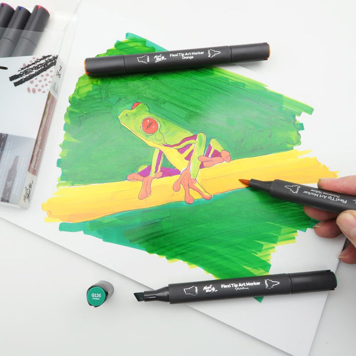 Flexi Tip Art Markers Premium 7pc