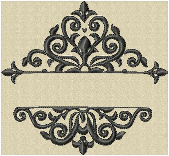Flourish Name Frame 4