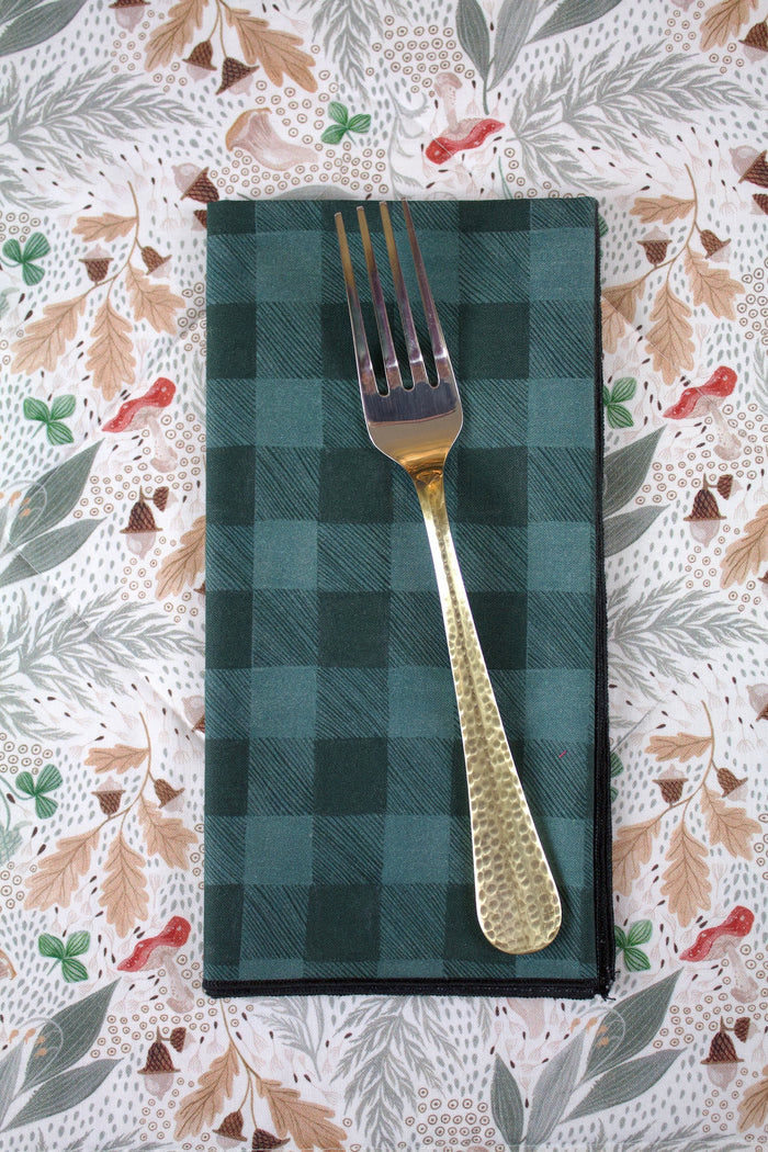 Forest Check Napkins
