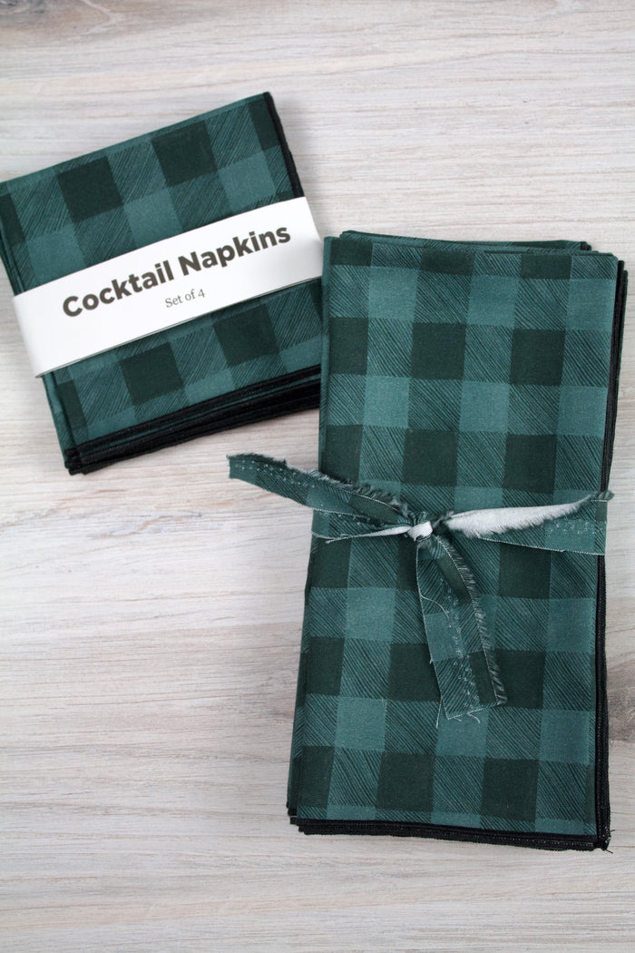 Forest Check Napkins