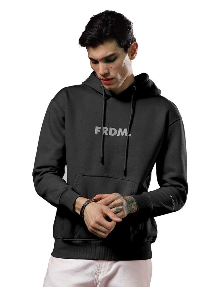 FRDM. Black Hoodie