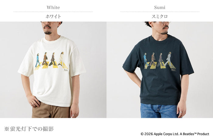 FREE RAGE / The Beatles × FREE RAGE Last Recording Recycled Cotton Short Sleeve T-Shirt