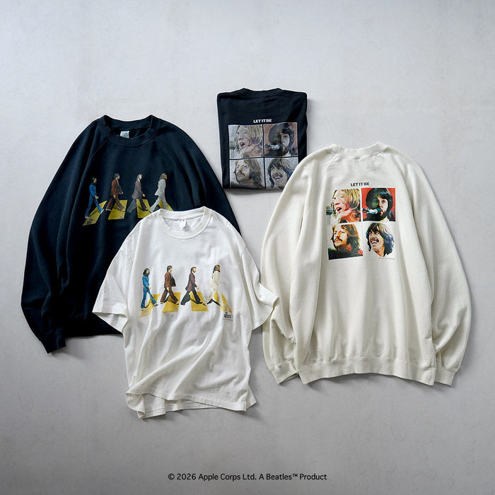 FREE RAGE / The Beatles × FREE RAGE Last Release Recycled Cotton Short Sleeve T-Shirt