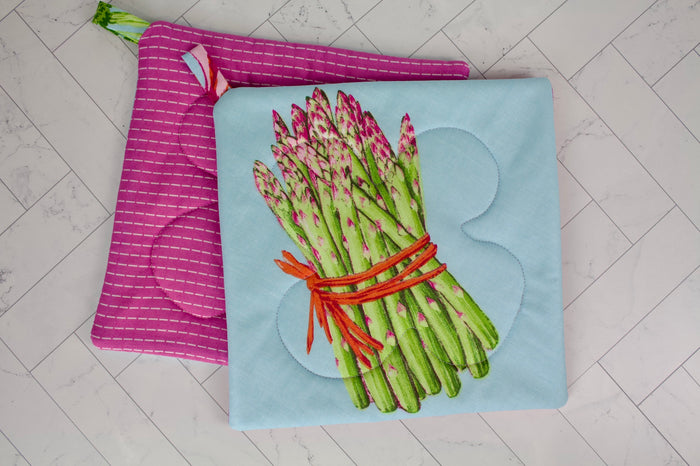 French Veggies Potholder