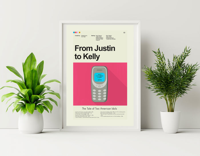 From Justin to Kelly | DIGITAL ARTWORK DOWNLOAD