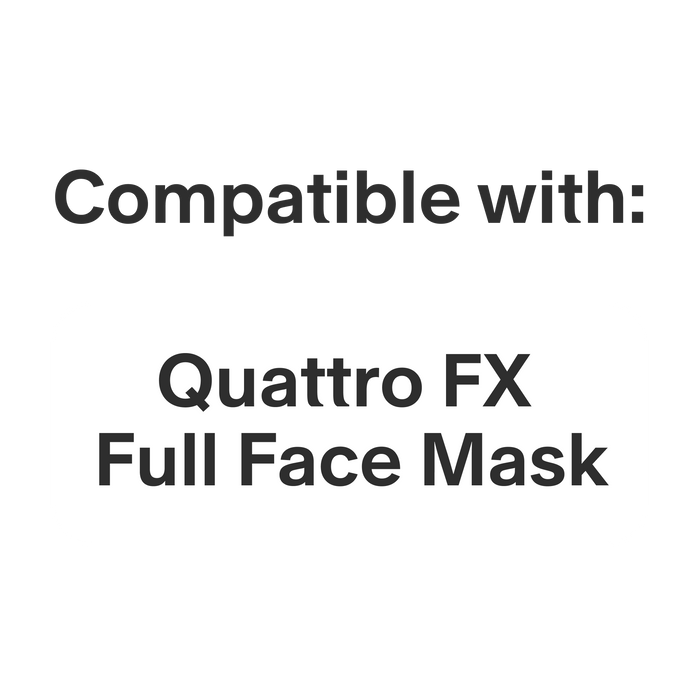 This product is compatible with the Quattro™ FX Full Face CPAP Mask