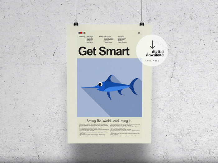 Get Smart | DIGITAL ARTWORK DOWNLOAD