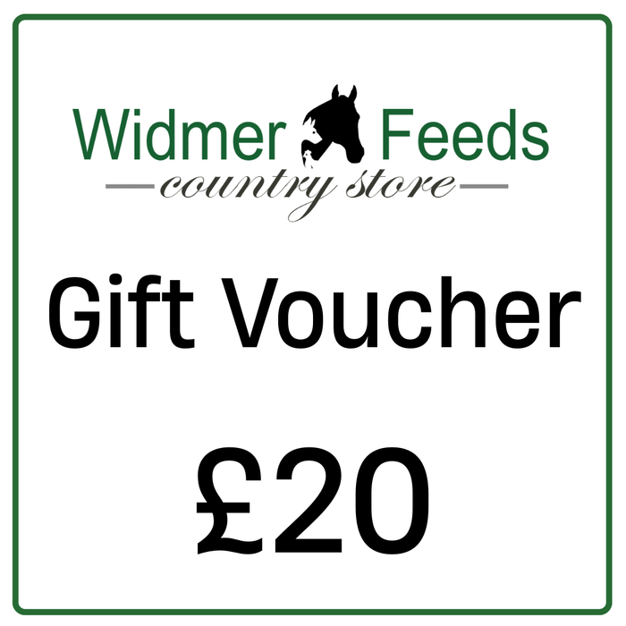 Gift Voucher For In-Store At Widmer Feeds £20