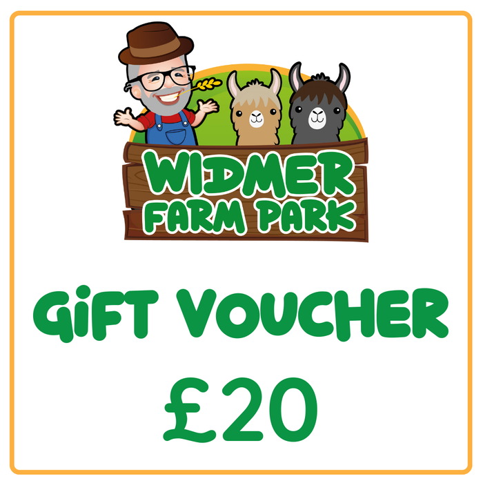 Gift Voucher For Use At Widmer Farm Park £20