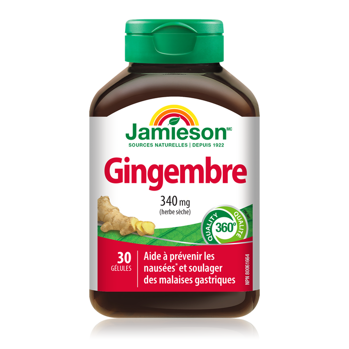 31000853 Jamieson Ginger 340 mg, 30 ct 9035_MAIN2