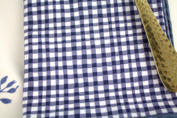 Gingham Grey Napkins