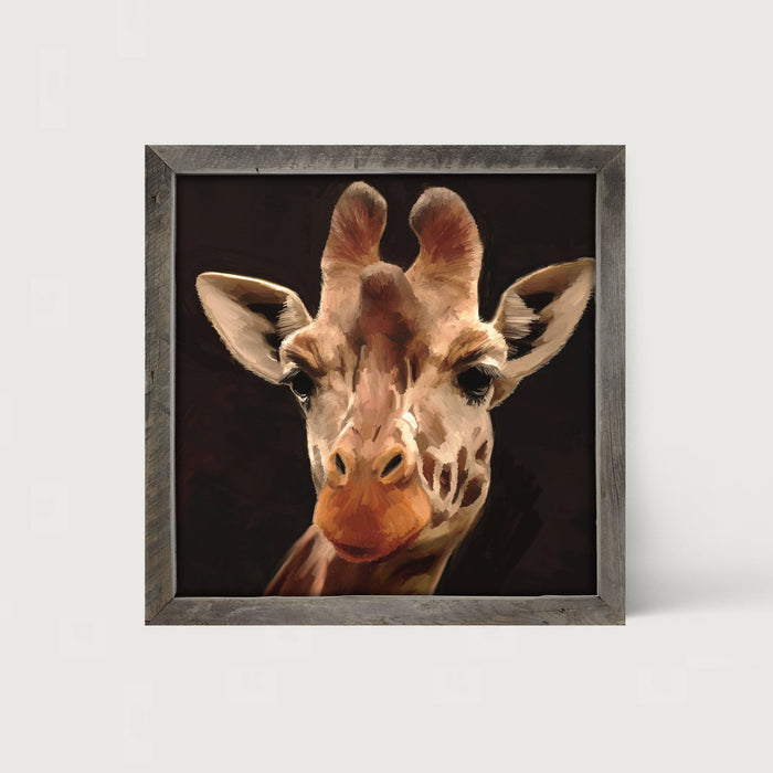 Giraffe - Framed art