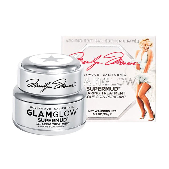 GLAMGLOW Supermud Clearing Treatment Musque Soin Purifiaant Marliyn Monroe ماسك البشرة