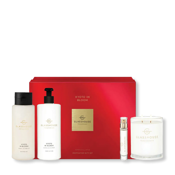 Glasshouse Fragrances Kyoto in Bloom Gift Set