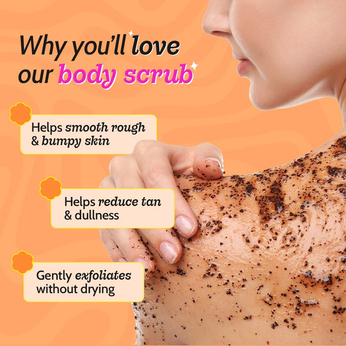 Glow & De-tan Essentials | Exfoliating Face Wash - 100 ml & Body Scrub - 75 gm