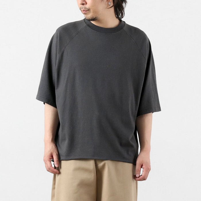 GOHEMP / 10oz Hemp Cotton Short Sleeve Round Hem T-Shirt GOHEMP × KEMA DESIGNS