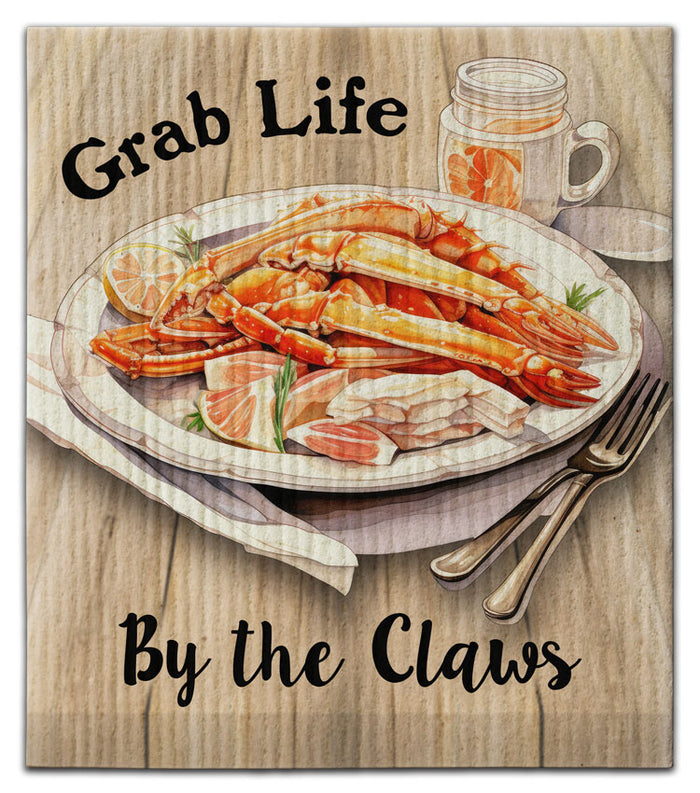 Grab Life Swedish Dishcloth