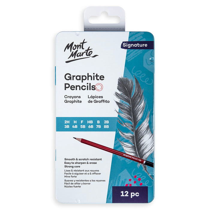 Graphite Pencils Signature 12pc