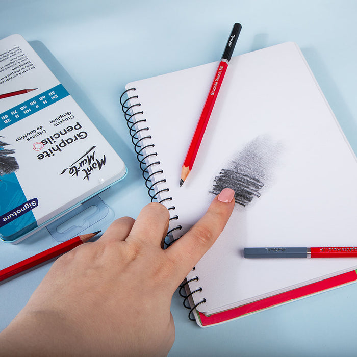 Graphite Pencils Signature 12pc
