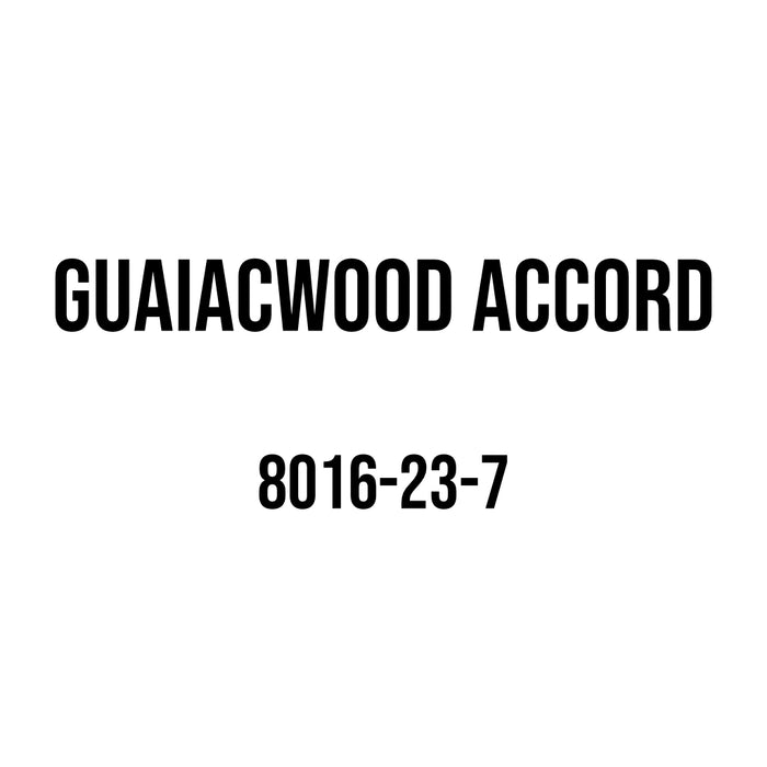 Guaiacwood Accord - World of Aromas