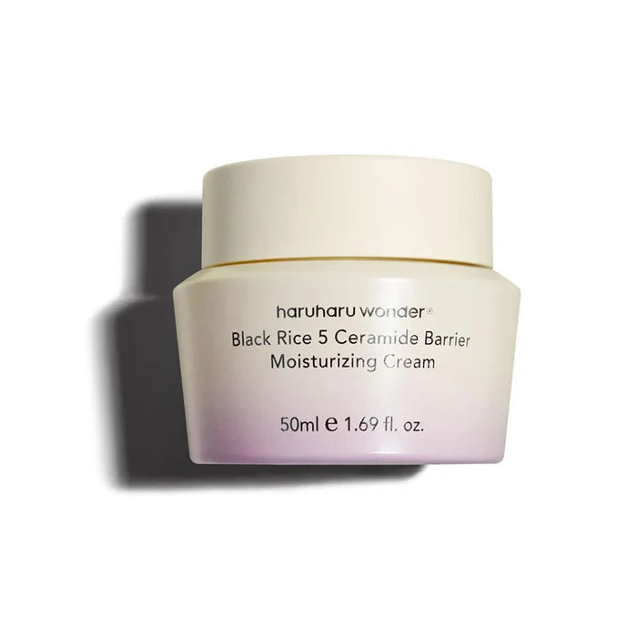 HARUHARU Wonder Black Rice 5 Ceramide Barrier Moisturizing Cream كريم الارز الاسود من هارو هارو وندر
