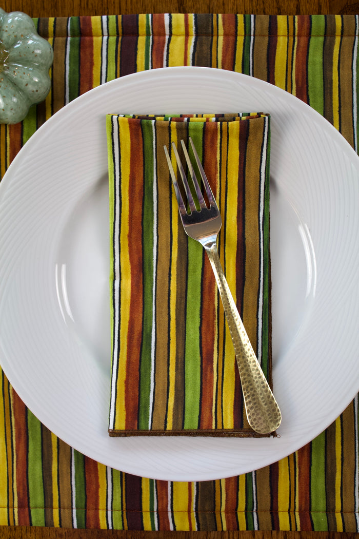 Harvest Stripe Napkins