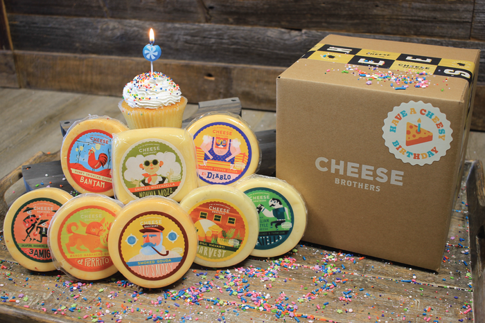 "Have a Cheesy Birthday" Gift Box