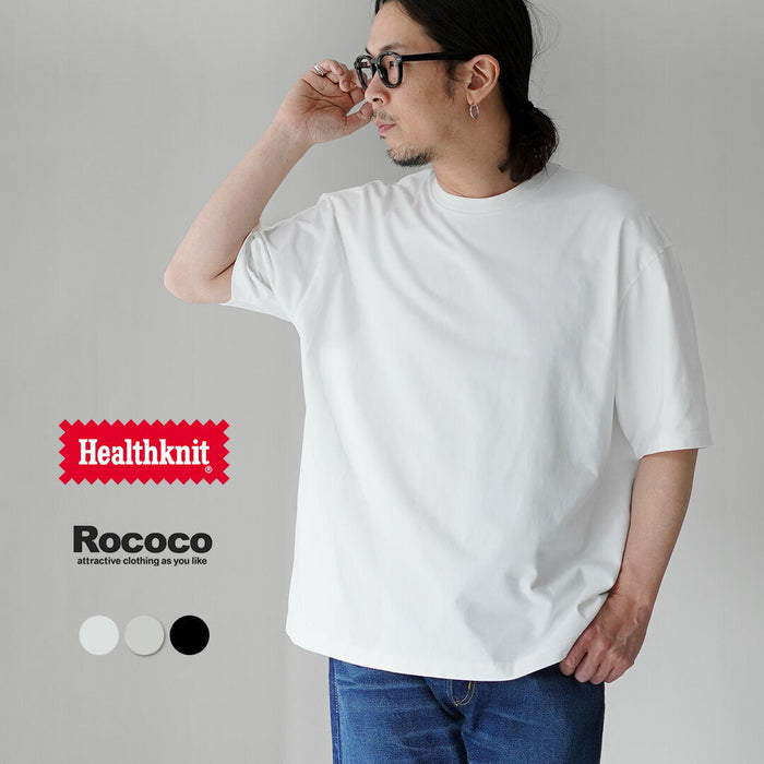 HEALTHKNIT / US Cotton Universal Crew Neck Short Sleeve T-Shirt
